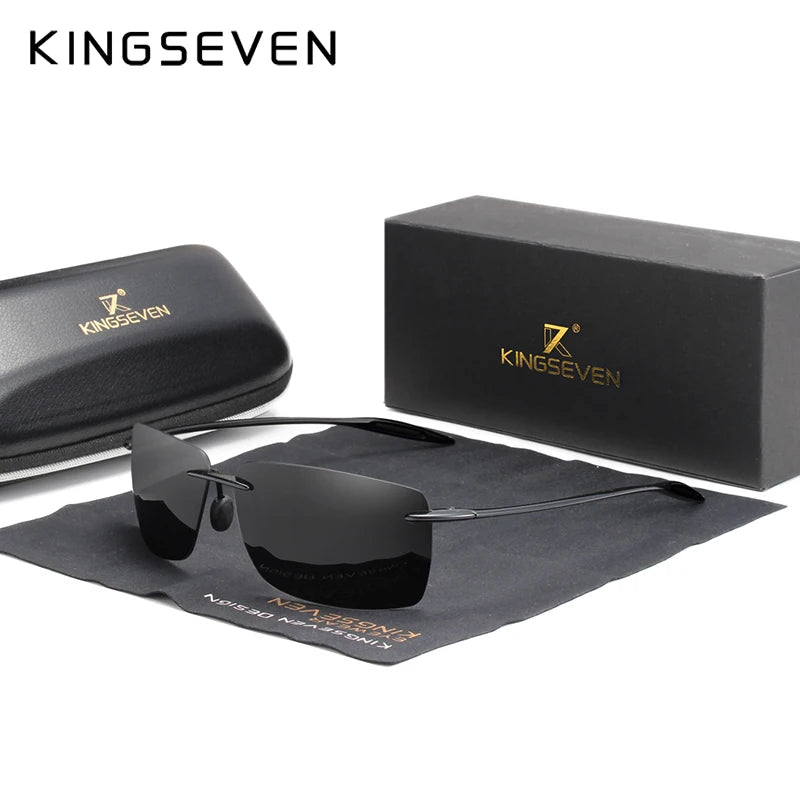 نظارات شمسية KINGSEVEN TR90 – تصميم عصري وخفيف الوزن مع عدسات بولاريزد