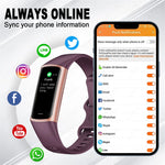 تحميل الصورة في العارض، 2024 Sport Smart Bracelet – متتبع اللياقة البدنية العصري للرجال والنساء
