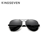 تحميل الصورة في العارض، نظارات شمسية KINGSEVEN الرجالية – تصميم كلاسيكي من الألمنيوم مع عدسات بولاريزد للرجال والنساء
